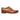 Férfi barnásbarna bőr szárnyas brogue Oxford cipő