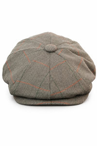 Férfi tweed kockás Peaky Blinders sapka