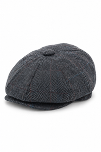 Férfi tweed kockás Peaky Blinders sapka