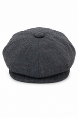 Férfi tweed kockás Peaky Blinders sapka