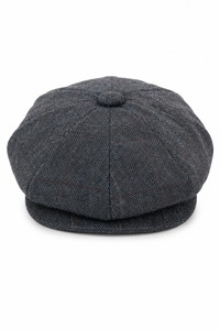 Férfi tweed kockás Peaky Blinders sapka