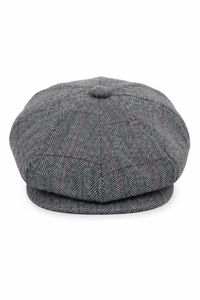 Férfi tweed kockás Peaky Blinders sapka