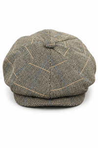Férfi tweed kockás Peaky Blinders sapka