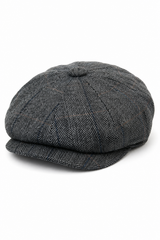 Férfi tweed kockás Peaky Blinders sapka