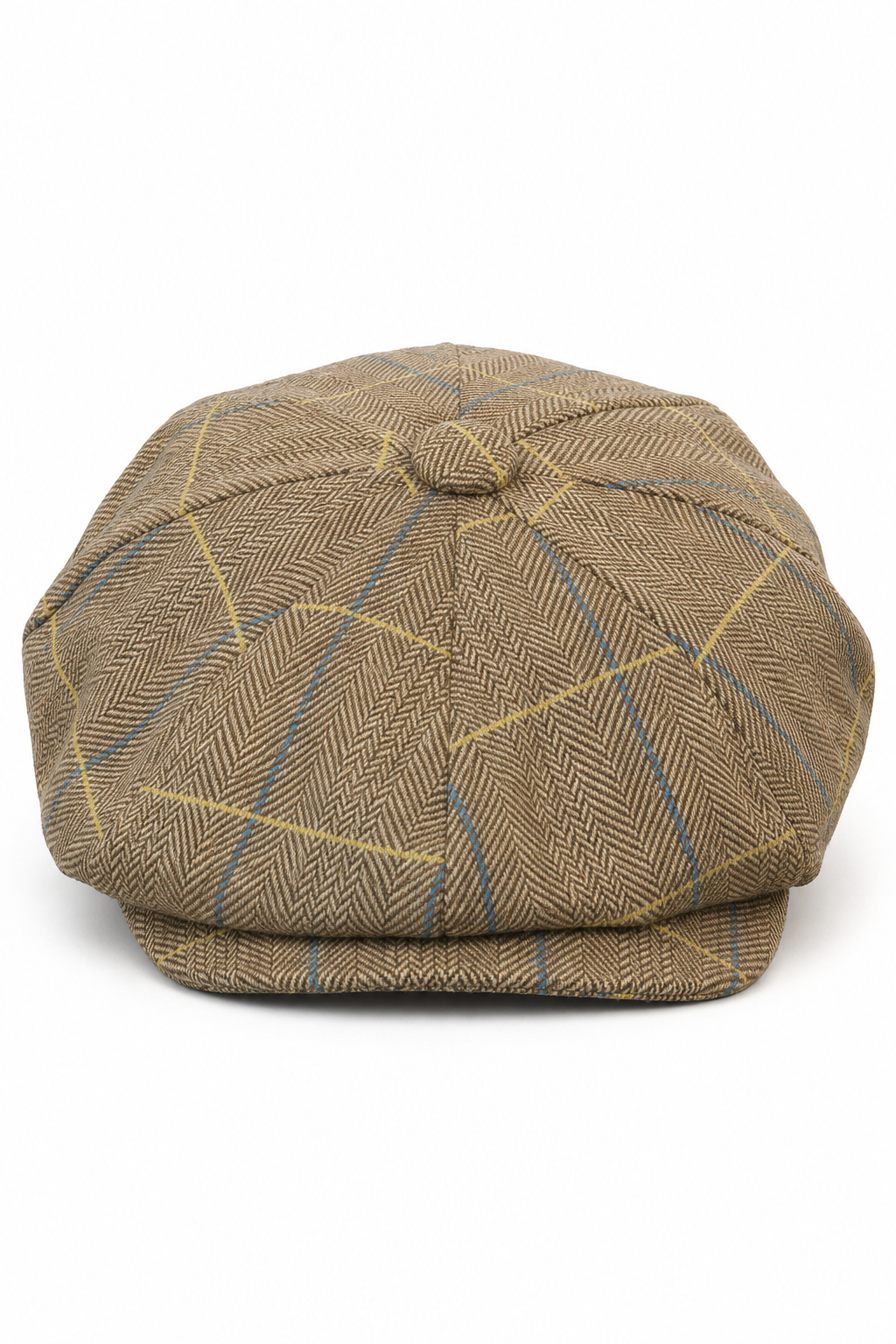 Férfi tweed kockás Peaky Blinders sapka