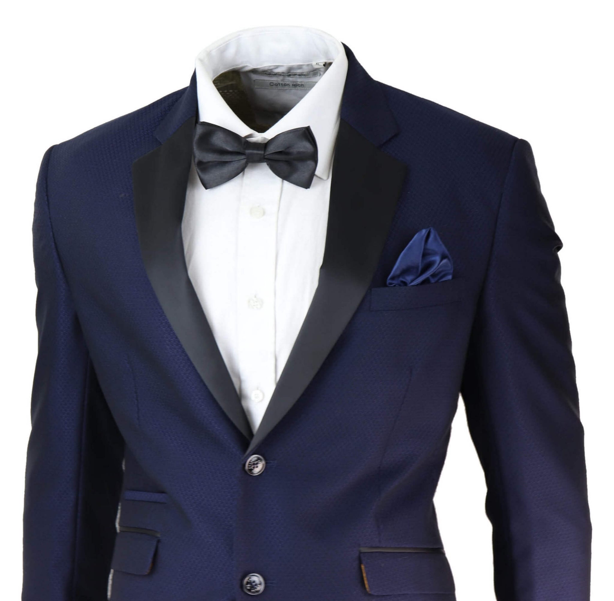 Mens Blue Tuxedo Dinner Suit