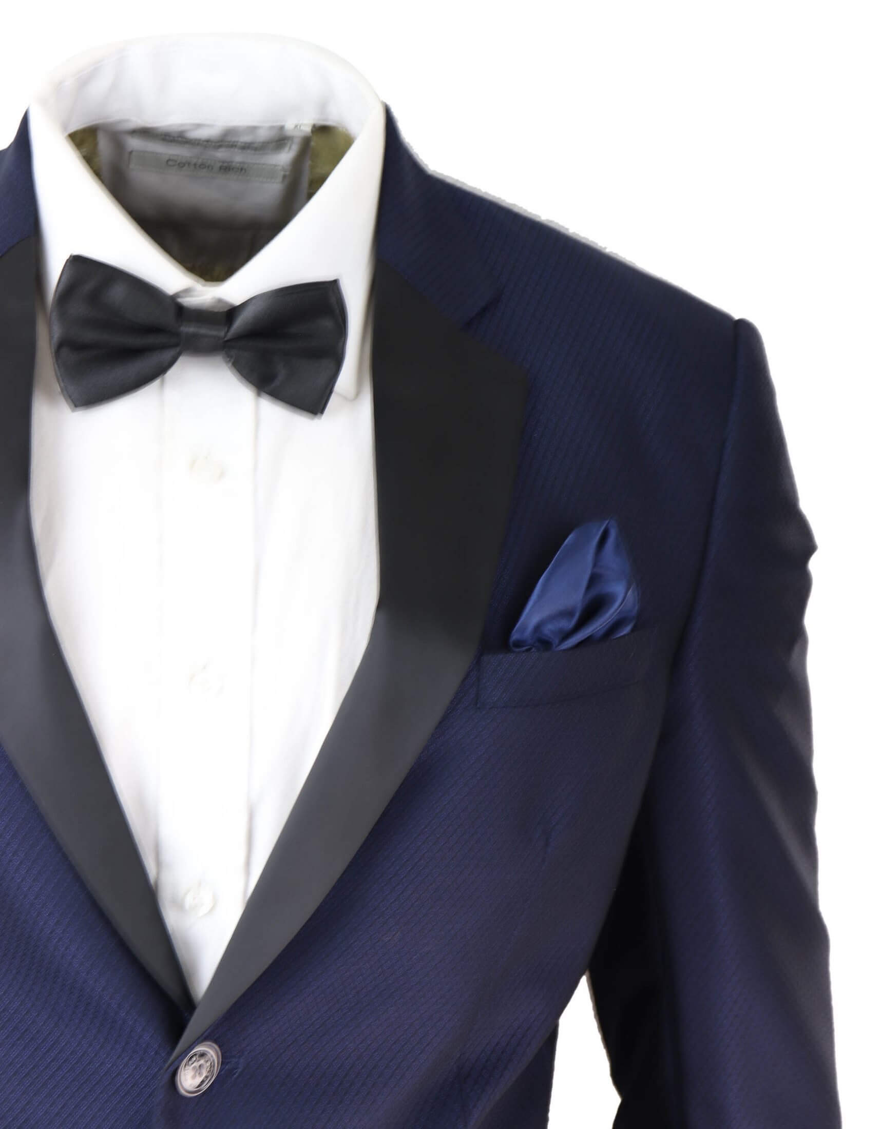 Mens Blue Tuxedo Dinner Suit