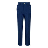 Boys 3 Piece Wool Suit Blue Tweed Vintage 1920s Classic 4 Pocket Waistcoat