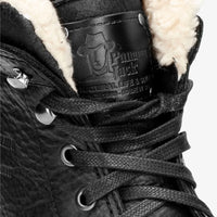 P03 Aviator - Men's Black Leather Ankle Boots