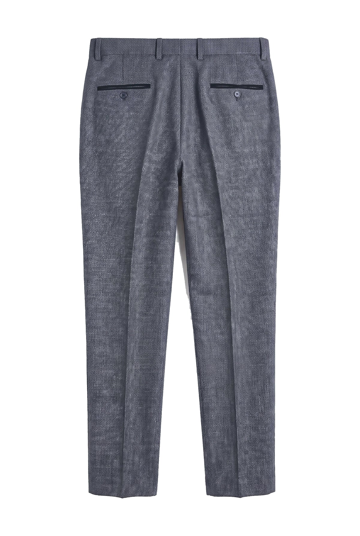 Ralph - Férfi sötétkék tweed nadrág