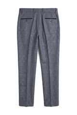 Ralph - Férfi sötétkék tweed nadrág