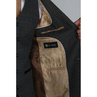 Ralph - Men's Navy Tweed Blazer