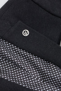 Férfi fekete vintage 1920-as évekbeli öltöny