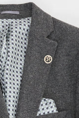 Férfi szürke gyapjúöltöny