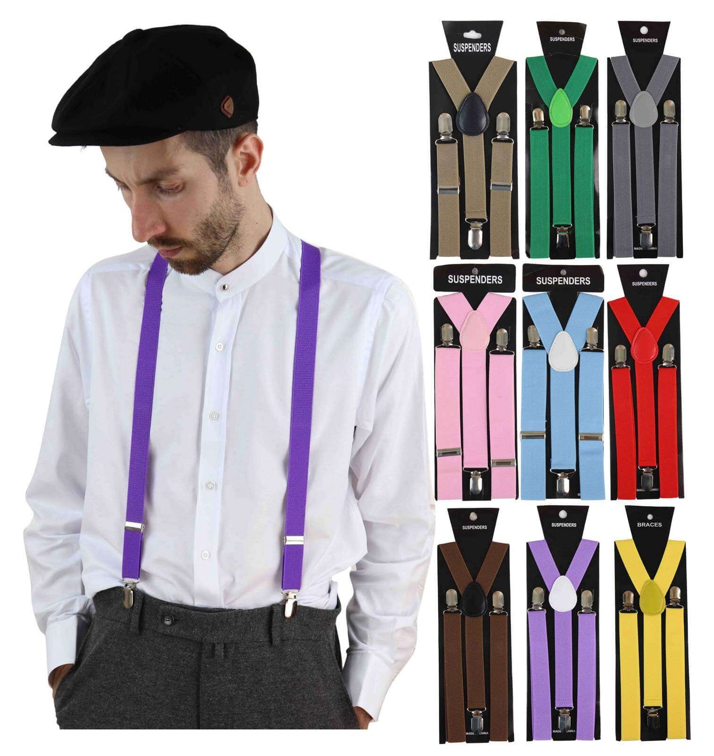 Mens Classic Trouser Suspenders
